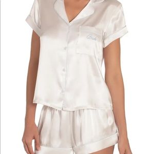 Bride Satin Short Pajamas